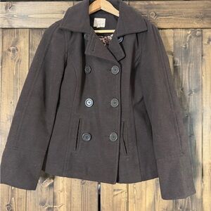 Body Central Black Double-Breasted Jacket